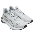Puma Mens Size 11 White Gray Disperse Lace Up Athletic Sneaker Shoes w Box