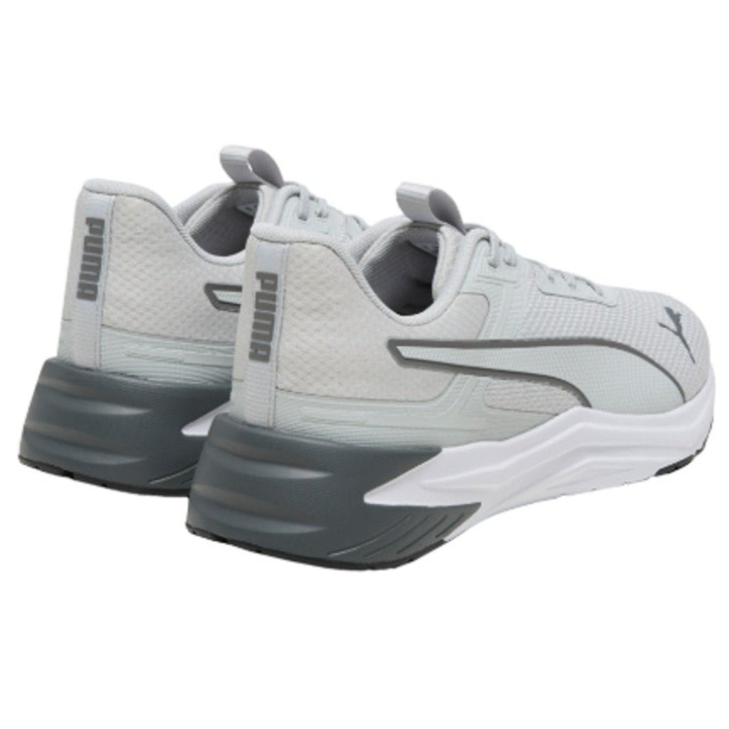 Puma Mens Size 11 White Gray Disperse Lace Up Athletic Sneaker Shoes w Box